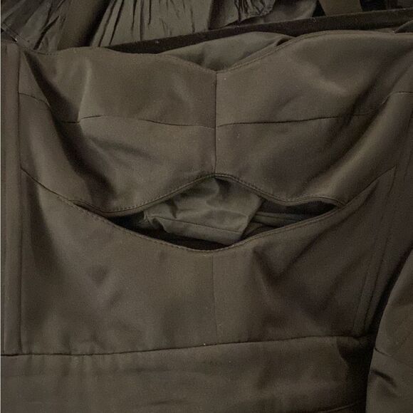 Michelle Mason Black Halter Jumpsuit with Cutout Details, US0 - Picture 15 of 15